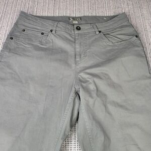 TSG Pants Mens 31x32 Green Khaki Regular Fit Straight Leg 5 Pocket Casual